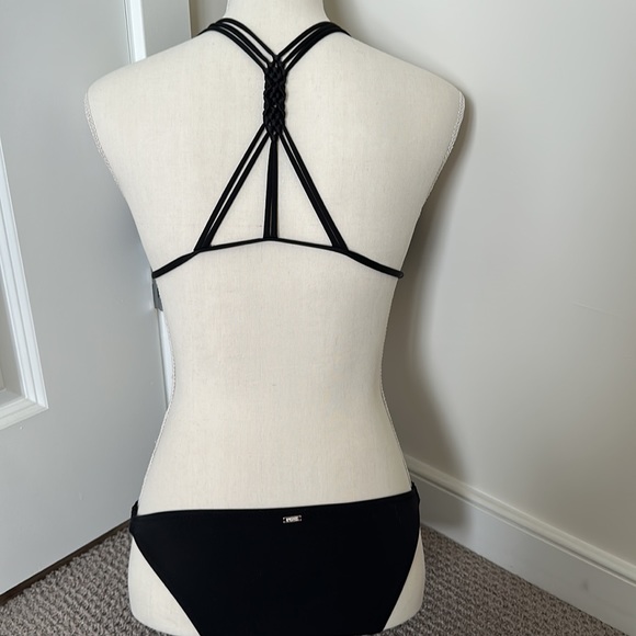 Pink Victoria’s Secret Black Bikini - Picture 2 of 4